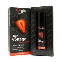 Рідкий вібратор ORGIE Sexy Vibe High Voltage, зі смаком полуниці, 15 мл — фото 2