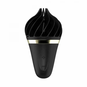 Клиторальный вибратор SATISFYER Sweet Treat, с ротацией, черный