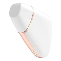 Симулятор орального сексу з вібрацією Satisfyer Love Triangle, білий