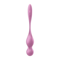 Вагінальні кульки з вібрацією Satisfyer Love Birds 1, рожеві — фото 2