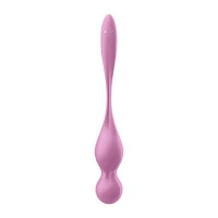 Вагінальні кульки з вібрацією Satisfyer Love Birds 1, рожеві — фото 5