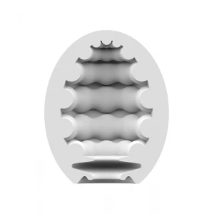 Мастурбатор ORION Satisfyer Egg Riffle, одноразовий, з рифленою текстурою