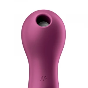 Вакуумний стимулятор клітора SATISFYER Lucky Libra, з вібрацією, силікон