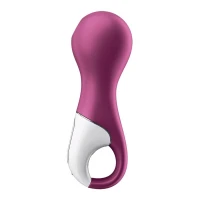 Вакуумний стимулятор клітора SATISFYER Lucky Libra, з вібрацією, силікон — фото 3
