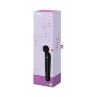 Універсальний вібромасажер Satisfyer Planet Wand-er, чорний — фото 5
