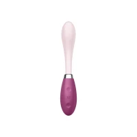 Вибратор для точки G Satisfyer G-Spot Flex 3, гибкий, с двойной стимуляцией клитора, розовый — фото 2