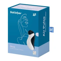 Симулятор орального сексу для жінок з вібрацією Satisfyer Orca, чорний