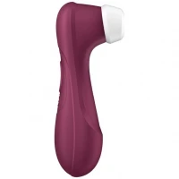 Вакуумний вібратор Pro 2 Generation 3 with Liquid Air wine red — фото 2