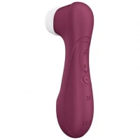 Вакуумний вібратор Pro 2 Generation 3 with Liquid Air wine red — фото 3