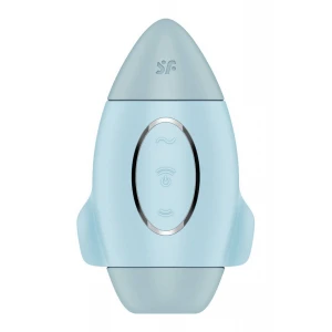 Вакуумний вібратор Satisfyer Mission Control blue