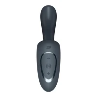 Вибратор для двойной стимуляции SATISFYER G for Goddess 1, с гибким стержнем, серый — фото 3