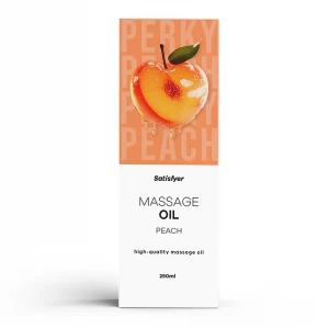 Массажное масло SATISFYER Massage Oil, с ароматом персика, 250 мл