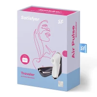 Симулятор орального сексу для жінок Satisfyer Traveler, чорний