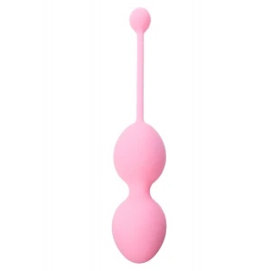 Вагинальные шарики BOSS SERIES Silicone Kegel Balls, силиконовые, розовые, 165 г