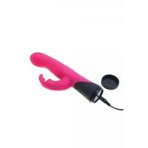 Вибратор-кролик LIEBE Pleasure Toys, для двойной стимуляции, розовый