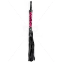 Батіг ARGUS PURPLE SMALL LEOPARD FLOGGER — фото 2