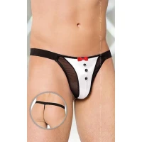 Еротична білизна стрінги Thong 4433, білі, S/L