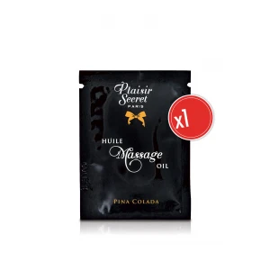 Масажна олія Plaisir Secret Paris Huile Massage Oil Pina Colada, піна колада, 3 мл