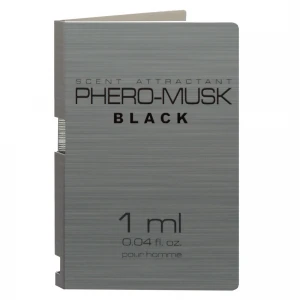 Парфуми з феромонами Aurora Cosmetics PHERO-MUSK Black, для чоловіків, чорний, 1 мл