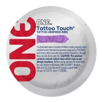 Презервативи ONE Tattoo Touch 12шт — фото 4