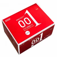 Презервативи OLO 0.01 RED, збуджуючі, ультратонкі, з гіалуроновою кислотою, з ароматом ванілі, 10 шт — фото 6