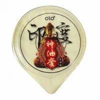 Презервативи OLO Gold Indian God Oil, точкові з пролонгуючим ефектом, 10 шт — фото 2