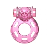 Ерекційне кільце Baile Ring Bear, рожеве