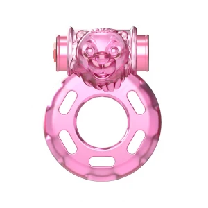Ерекційне кільце Baile Ring Bear, рожеве