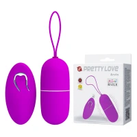 Виброяйцо с пультом дистанционного управления PRETTY LOVE Arvin, фиолетовое