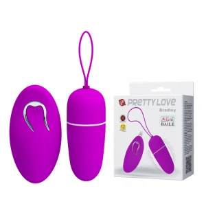 Віброяйце з дистанційним керуванням PRETTY LOVE Bradley, рожеве