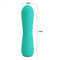 Вібратор PRETTY LOVE ELFIN 12 FUNCTIONS USB GREEN — фото 5