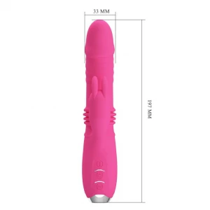 Вібратор PRETTY LOVE DOROTHY USB 3 Thrusting 12 Vibration