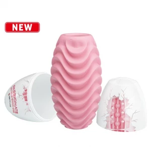 Мастурбатор Pretty Love Passionate Double-Sided Egg, рожевий