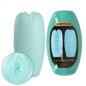 Мастурбатор-яйце PRETTY LOVE Catherine Caspar, TPR, синій