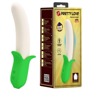 Вибратор для точки G PRETTY LOVE Banana Knight, зелёный