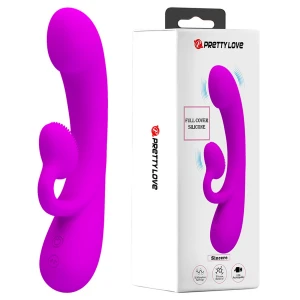 Вибратор PRETTY LOVE Full Cover Silicone Sincere, фиолетовый