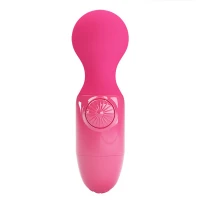 Вибромассажер PRETTY LOVE Mini Stick, силиконовый, розовый, 12 см — фото 2