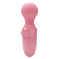 Універсальний вібромасажер Pretty Love Mini Stick Little Cute, світло-рожевий — фото 4