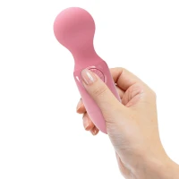 Універсальний вібромасажер Pretty Love Mini Stick Little Cute, світло-рожевий — фото 6