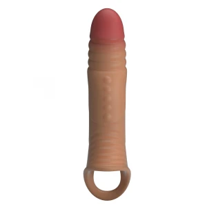 Насадка на пеніс з вібрацією PRETTY LOVE Vibrating Penis Sleeve Extender, 22 см