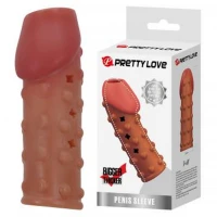 Насадка  на пеніс PRETTY LOVE Penis Sleeve, TPR, Waterproof