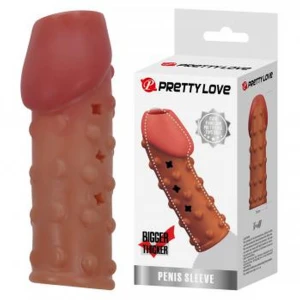 Насадка  на пеніс PRETTY LOVE Penis Sleeve, TPR, Waterproof