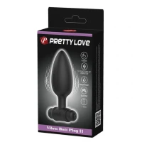 Анальная вибропробка PRETTY LOVE Vibra Butt Plug II — фото 10