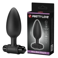 Анальная вибропробка PRETTY LOVE Vibra Butt Plug II — фото 9