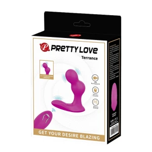 Вибростимулятор простаты PRETTY LOVE Terrance, фиолетовый