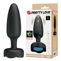 Анальная пробка с вибрацией PRETTY LOVE Tarion, силикон