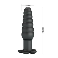 Анальна пробка з вібрацією Pretty Love Imron Vibrating Anal Plug — фото 7