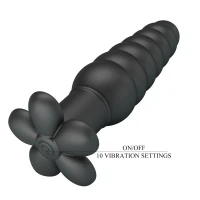 Анальна пробка з вібрацією Pretty Love Imron Vibrating Anal Plug — фото 8