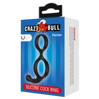 Подвійне ерекційне кільце Crazy Bull Florian – Silicone Cock Ring — фото 7