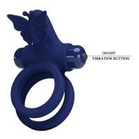 Ерекційне віброкільце PRETTE LOVE Powerful ring, 10 vibration functions — фото 9